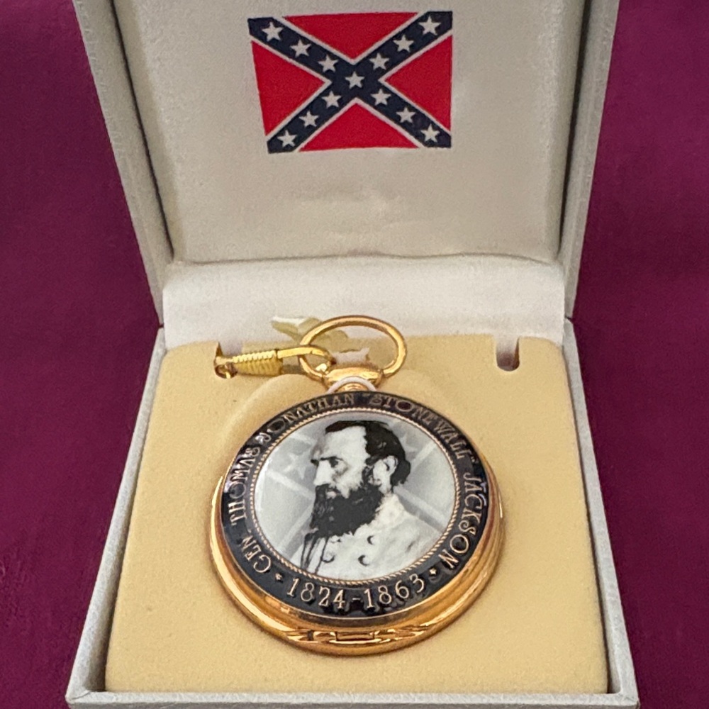 Gold Pocket Watch with Historical Design
